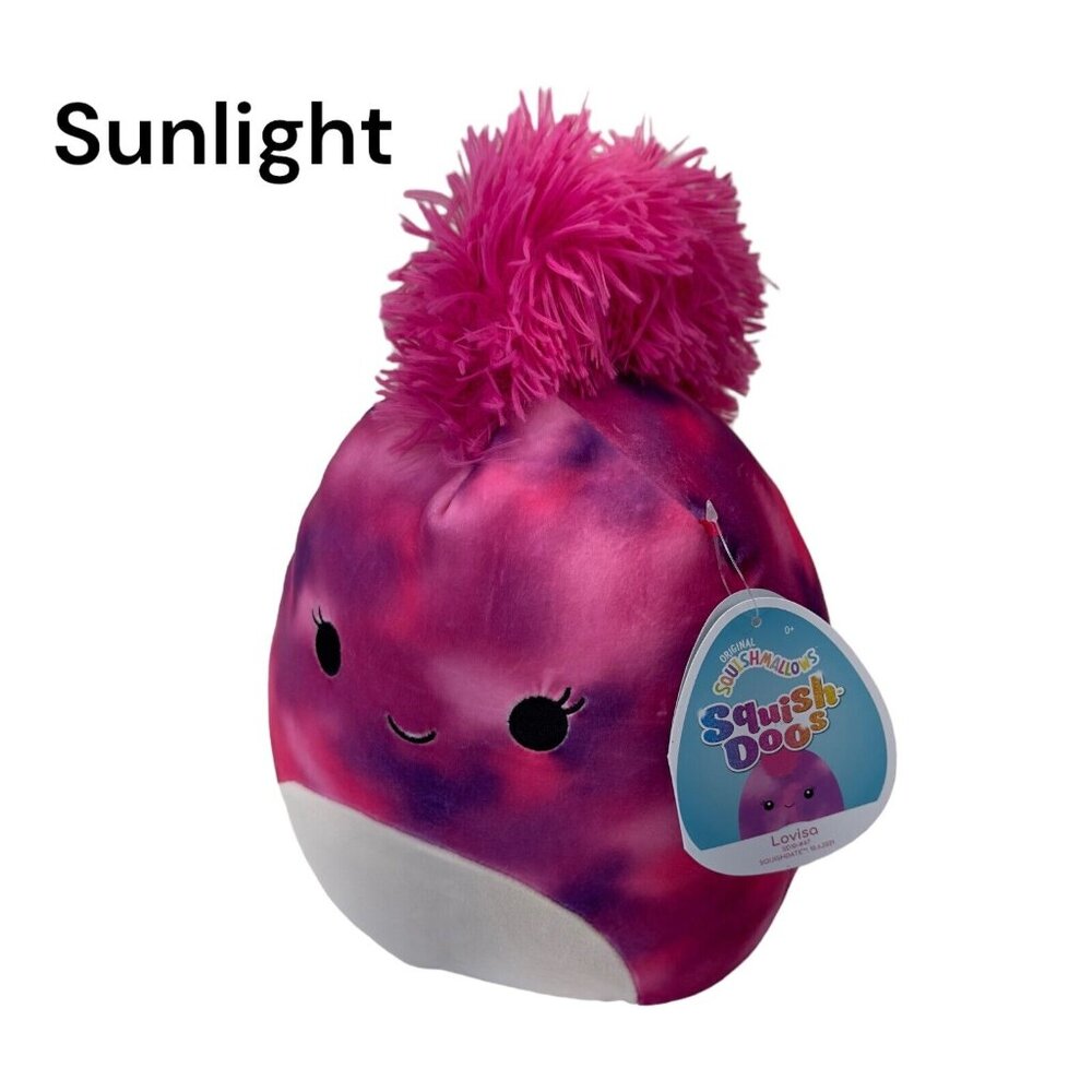 Squishmallows Pink and Purple Stuffed Animal